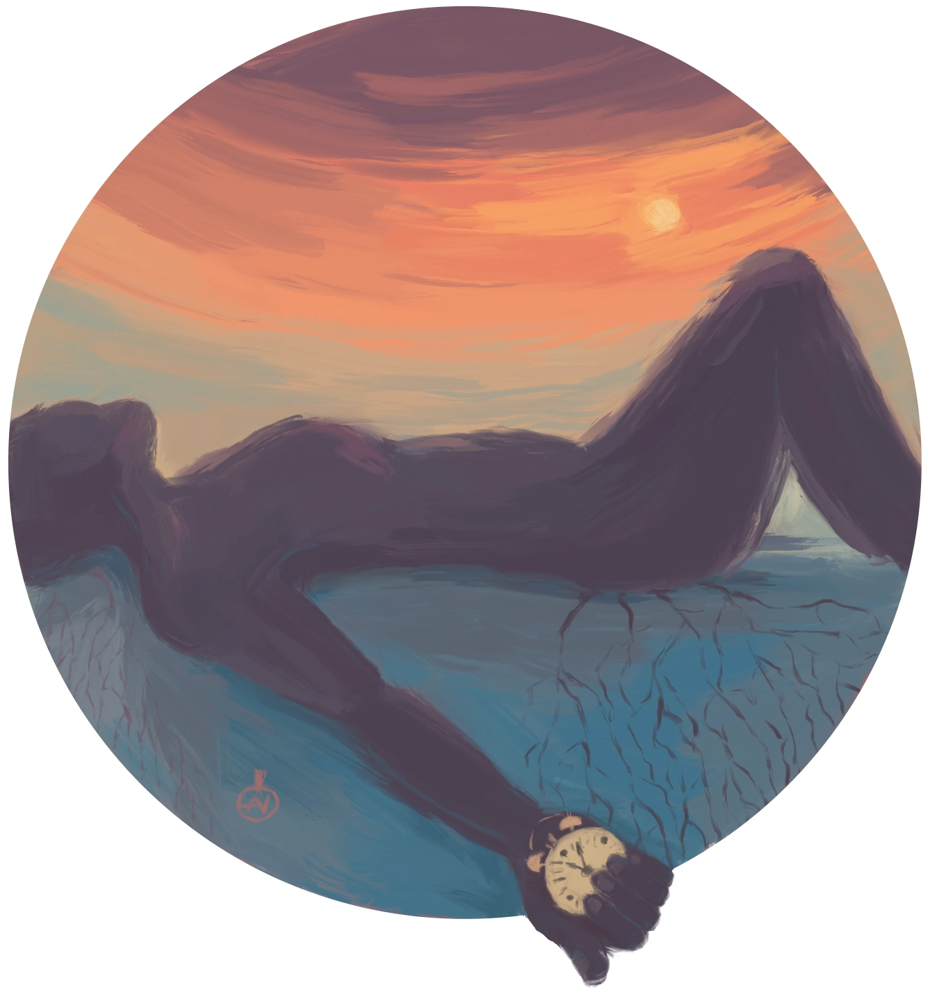 Ілюстрація Пісні "О найдорожчий життя час!" Григорія Сковороди Ілюстрація до Пісні Григорія Сковороди "О найдорожчий життя час!" від Олени Горецької